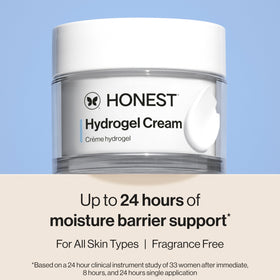 Honest Beauty Hydrogel Cream texture close-up