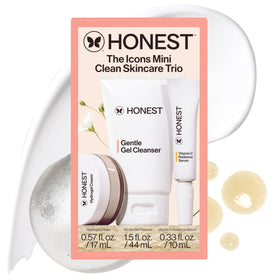 Honest Beauty Skincare Trio Travel Kit packaging front view