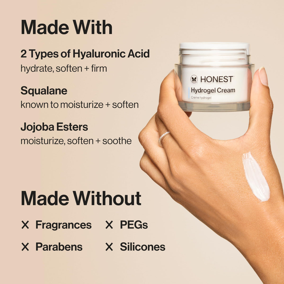 Honest Beauty Vitamin C Radiance Serum bottle with pearl details