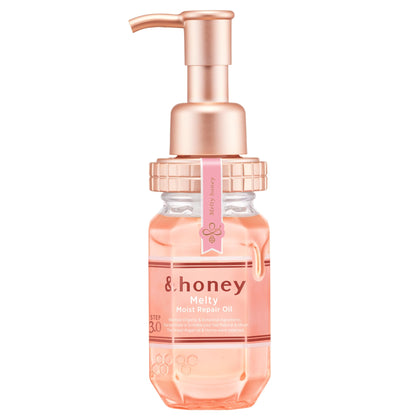 & Honey Melty 3.0 Moist Repair Hair Oil 100ml front view