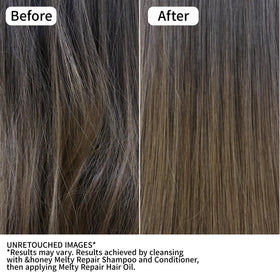 & Honey Melty Moist Repair Shampoo and Conditioner set packaging