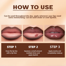 HOSAILY Lip Liner Gloss Set swatches on skin