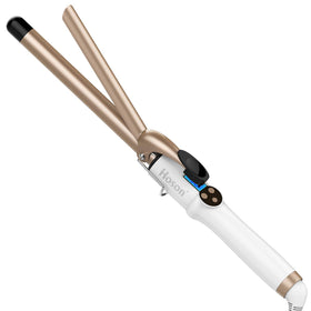 Hoson 3/4 inch curling iron front view with LCD display