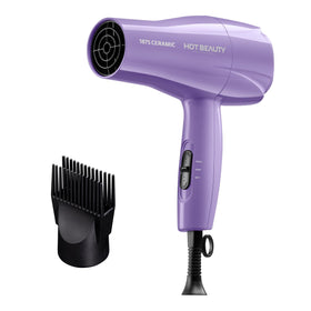 Hot Beauty Hair Dryer 1875W purple model front view