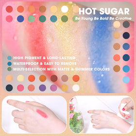 Hot Sugar Makeup Kit showcasing blush and highlighter