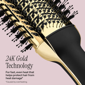 HOT TOOLS 24K Gold Blow Dryer Brush side view