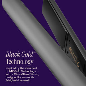HOT TOOLS Black Gold Flat Iron with digital controls