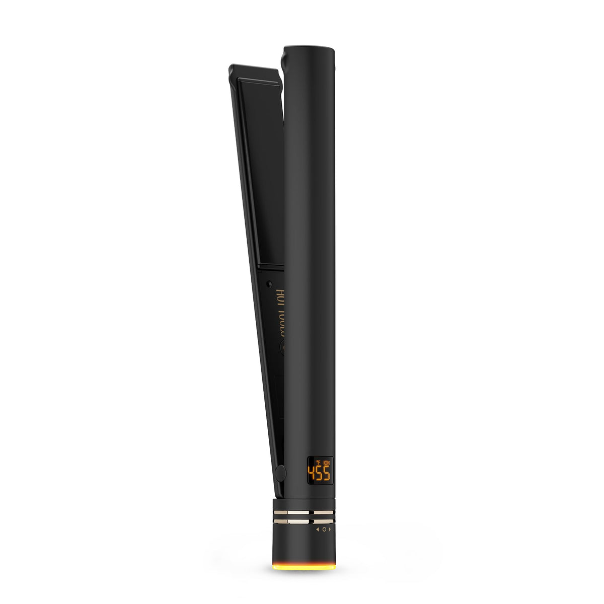 HOT TOOLS Black Gold Ionic Flat Iron front view