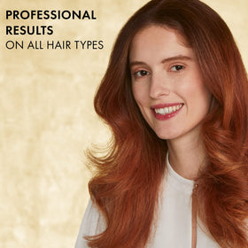 HOT TOOLS curling iron barrel close-up