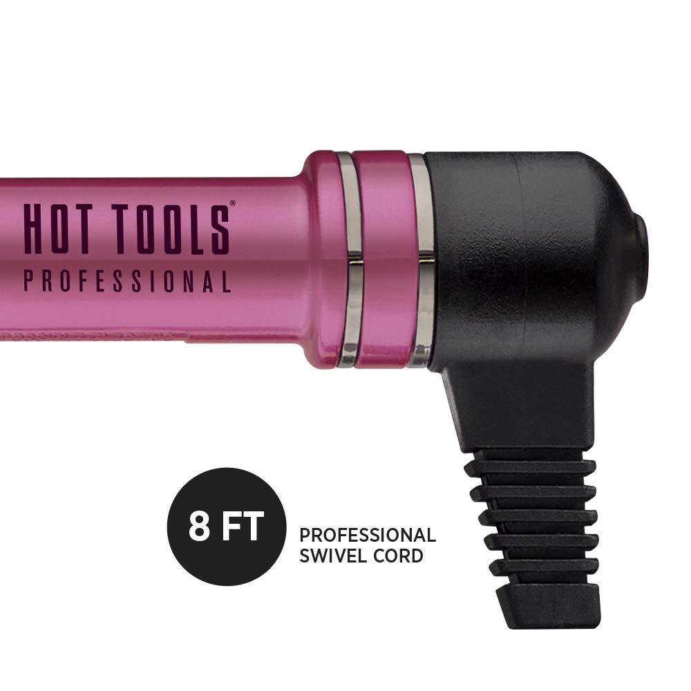 HOT TOOLS curling iron in packaging