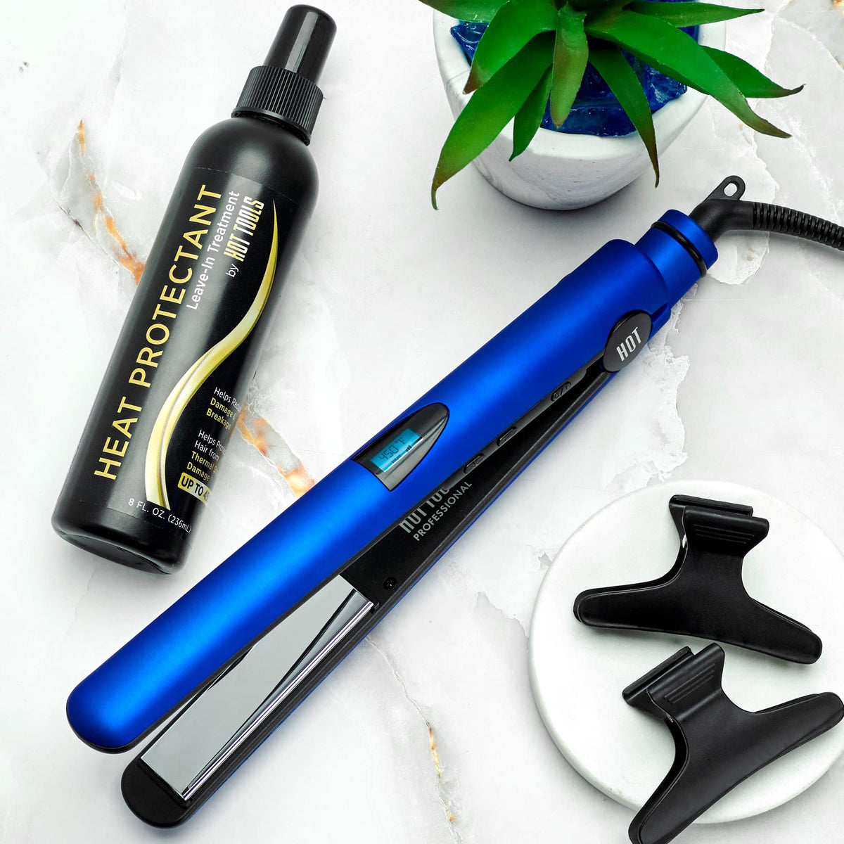 HOT TOOLS Flat Iron with swivel cord for easy styling