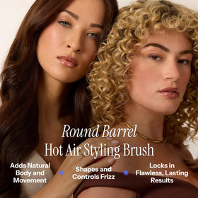 HOT TOOLS Hot Air Styling Brush side view