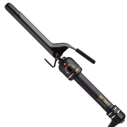 HOT TOOLS Pro Artist Black Gold Curling Iron front view