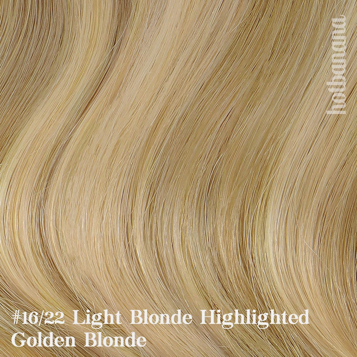 hotbanana Clip in Hair Extensions 16" #P16/22A styled in hair