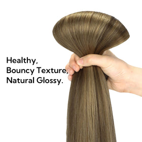 hotbanana hair extensions showing the soft rubber clip cover