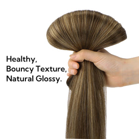 hotbanana Real Human Hair Clip in Extensions 14-inch packaging