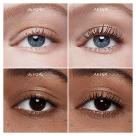HOURGLASS Instant Extension Mascara applied on lashes