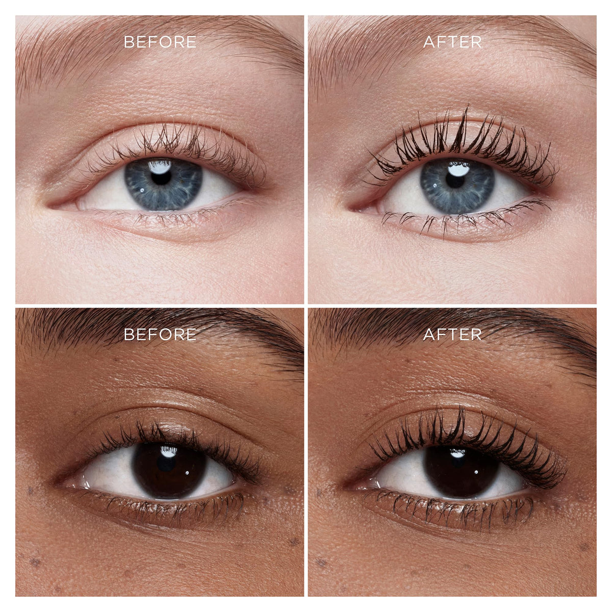 HOURGLASS Instant Extension Mascara applied on lashes