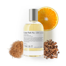 HOUSE OF TWIST Cedar Path No. 124 Men's Eau de Toilette front view