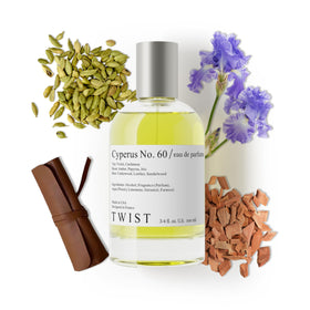 HOUSE OF TWIST Cyperus No. 60 Eau de Parfum bottle front view