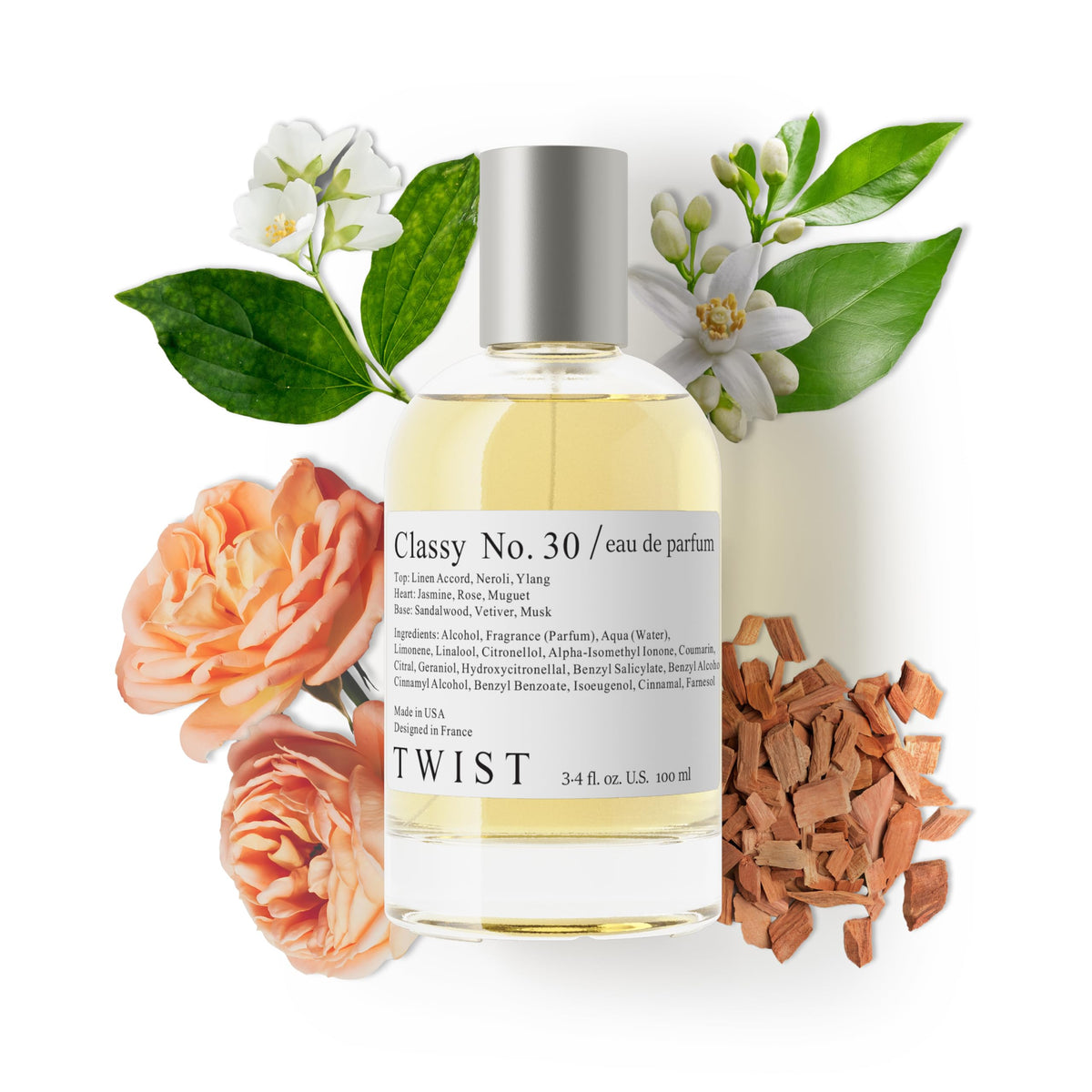 HOUSE OF TWIST Twist Classy No. 30 Eau de Parfum bottle front view