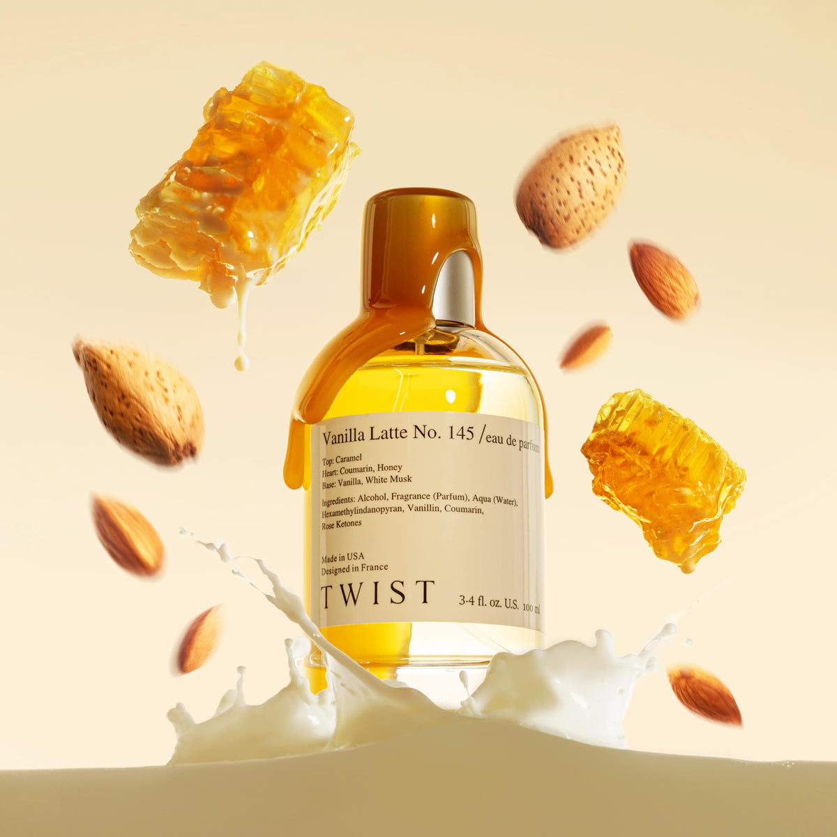 HOUSE OF TWIST Twist Vanilla Latte No.145 Eau de Parfum lifestyle scene