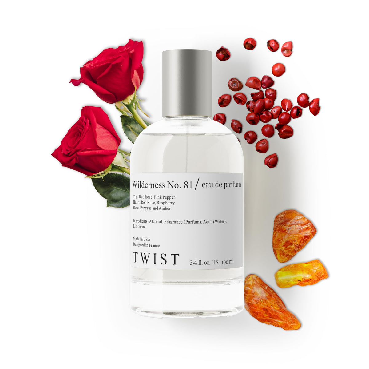 HOUSE OF TWIST Wilderness No. 81 Unisex Eau de Parfum bottle front view