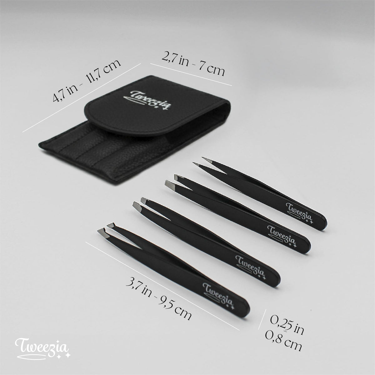 Houseify TWEEZIA slanted tweezers close-up