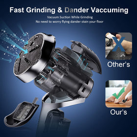 Hoxida callus remover showing 9 replaceable grinding heads