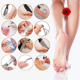 Hoxida Electric Callus Remover packaging with accessories