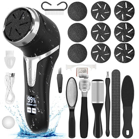 Hoxida Electric Callus Remover with LCD display and USB charging cable
