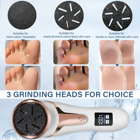 Hoxida Electric Callus Remover with waterproof feature