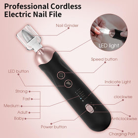 Hoxida Electric Nail File kit packaging