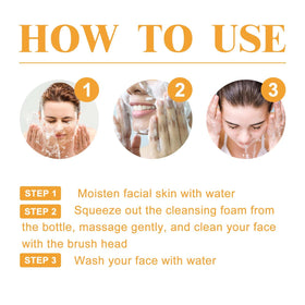 HOYGI Turmeric Face Wash with honey and turmeric