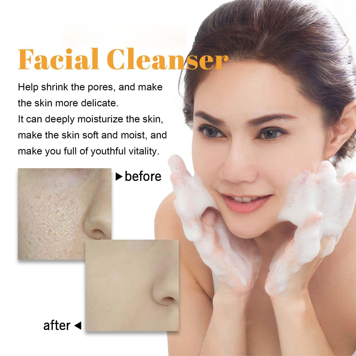 HOYGI Turmeric Face Wash with natural ingredients