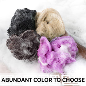 Hrsqu African Exfoliating Net Sponge set in packaging