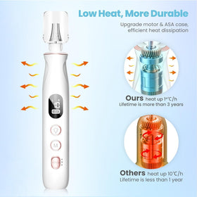 HSKAI Electric Nail File Drill accessories set