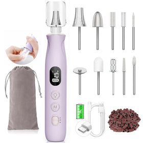 HSKAI Electric Nail File Drill front view with LED display