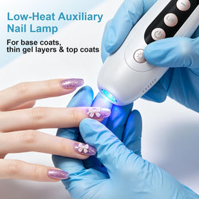 HSKAI Electric Nail File in storage pouch