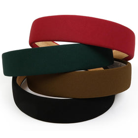 Huachi headband 1-inch wide non-slip design close-up