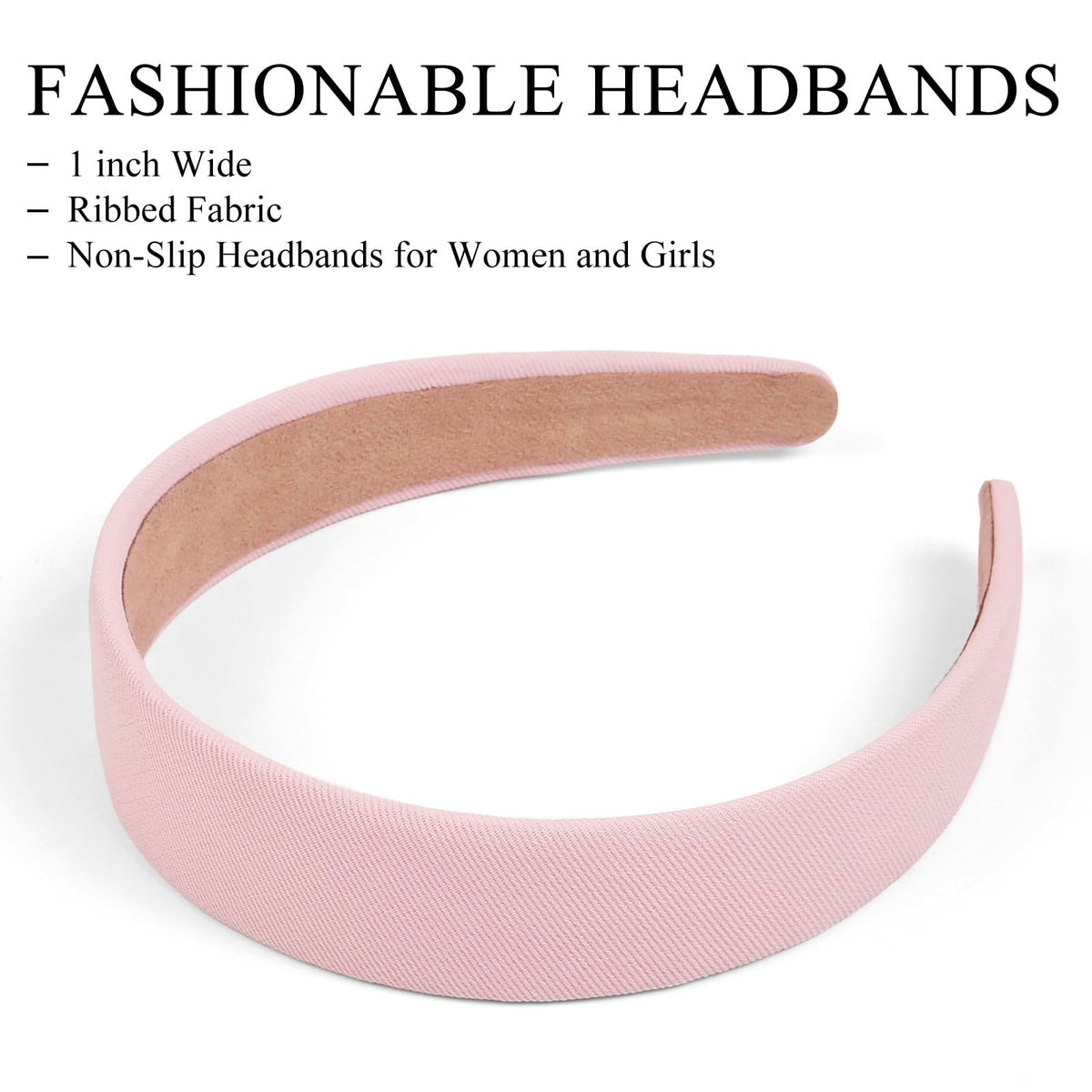 Huachi headband close-up showing ribbed fabric texture