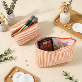Huhumy large makeup bag size 10 x 2.4 x 6.7 inches