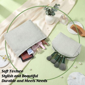 Huhumy Makeup Bag Set in lifestyle scene with cosmetics