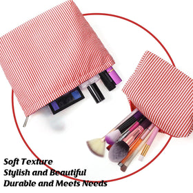 Huhumy makeup bag set on a vanity