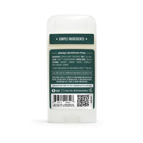 HUMBLE Aluminum-Free Deodorant Black Spruce application demonstration