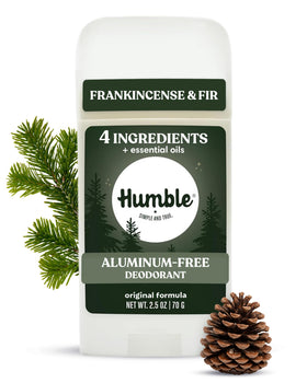 HUMBLE Aluminum-Free Deodorant Frankincense & Fir front view