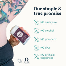 HUMBLE Aluminum-Free Deodorant Lavender & Holy Basil close-up