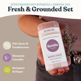 HUMBLE deodorant stick Bergamot & Ginger close-up