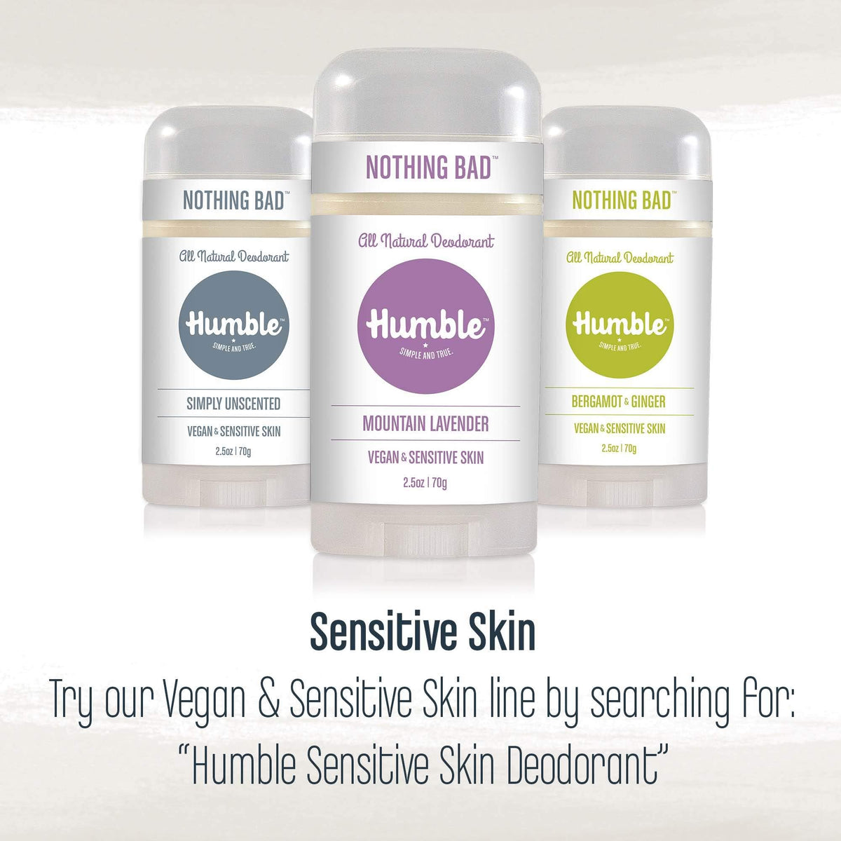 HUMBLE Patchouli Copal Frankincense Deodorant with natural ingredients