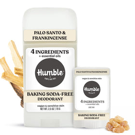 HUMBLE SIMPLE AND TRUE. Aluminum-Free Deodorant full-sized stick Palo Santo & Frankincense